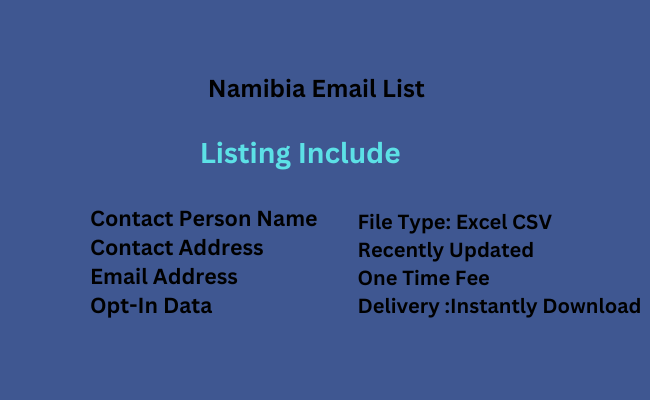 Namibia Email List